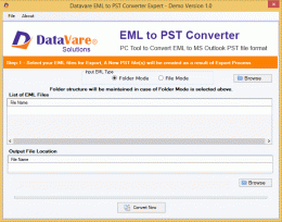 Download Toolsbaer EML a PST Conversión