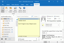 Download ReliefJet Quick Notes for Outlook