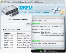 Download Bulk SMS Program for Multi USB Modem