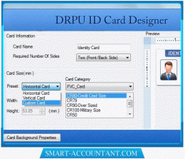 Download Visitors Management ID Card Design Tool