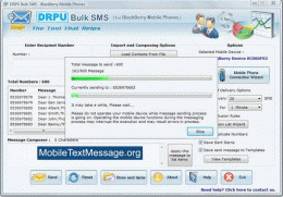 Download Bulk SMS Software for Blackberry Phones