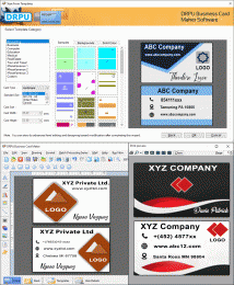Download Excel Business Cards Making Application