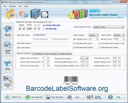 Download Publishers Barcode Labels Software