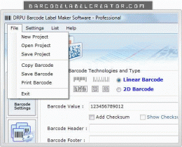 Download Databar UPCA Barcode Generator