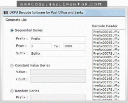 Download Postal Barcode Label Creator