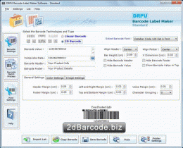 Download EAN 8 Barcode Generator 8.3.0.1