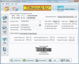Download Interleaved 2 of 5 Barcode Generator 8.3.0.1