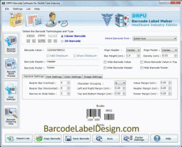 Download Healthcare Barcode Label Design 8.3.0.1