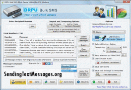 Download USB Modem SMS Sending Software 9.2.1.0
