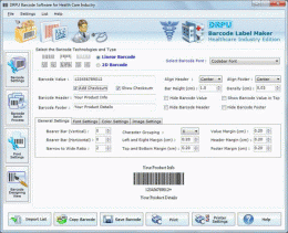Download Healthcare Industry Barcode Label Maker 8.3.0.1