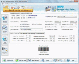 Download Courier Post Mailer Barcode Generator 8.3.0.1