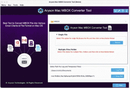 Download Aryson Mac MBOX Converter 22.2