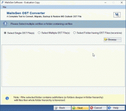 Download MailsGen OST Converter