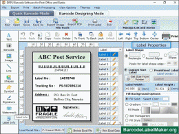 Download Postal Barcode Labels Maker 7.2