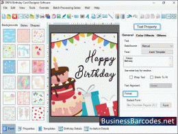 Download Template Design Birthday Card