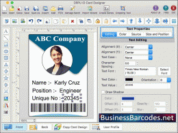 Download ID Badges Maker Software for Employee