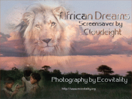 Download African Dreams Screensaver 1.0a