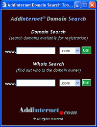 Download AddInternet Domain Search