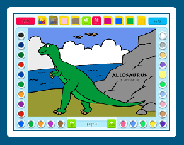 Download Coloring Book 2: Dinosaurs