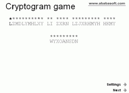 Download Crypto-gram words puzzle