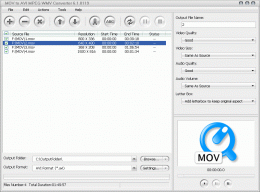 Download MOV to AVI MPEG WMV Converter 6.3.0206