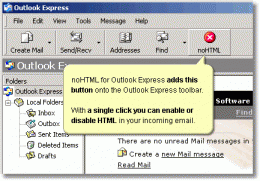 Download noHTML for Outlook Express