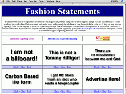 Download Fashion Statements