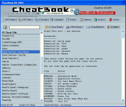 Download CheatBook Issue 08/2005 08/2005