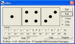 Download IP Electronic Dice 1.02