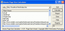 Download Atomic WebPage Size Calculator
