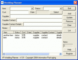 Download IP Wedding Planner 1.01
