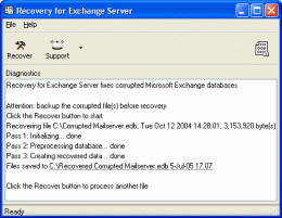 Download Recovery for Exchange Server