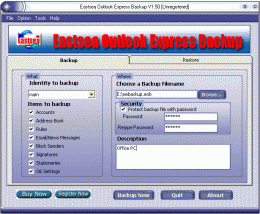 Download Eastsea Outlook Express Backup