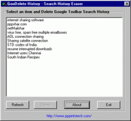 Download GooDelete History 1.0